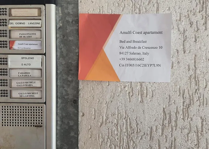 Amalfi Coast Comfort Apartamento Salerno